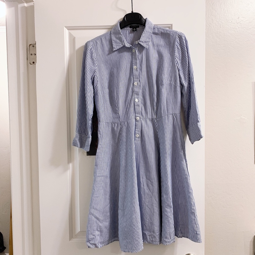 Ann Taylor A-Line Shirt Dress